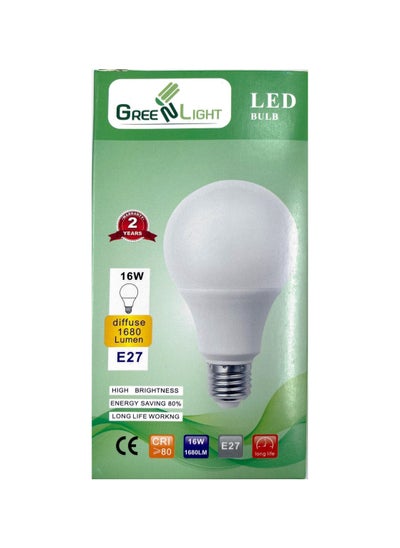 Buy LED Light Bulb White 16 Watt in Saudi Arabia