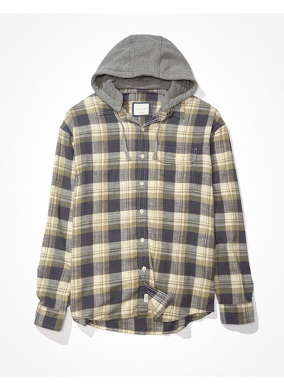 Buy AE Super Soft Hooded Flannel in UAE