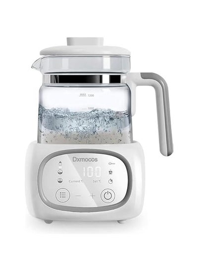 اشتري Stainless Steel 1.2L Baby Instant Warmer Electric Water Kettle with Temperature Control Baby Bottle Warmer Formula Dispenser Water Warmer في الامارات