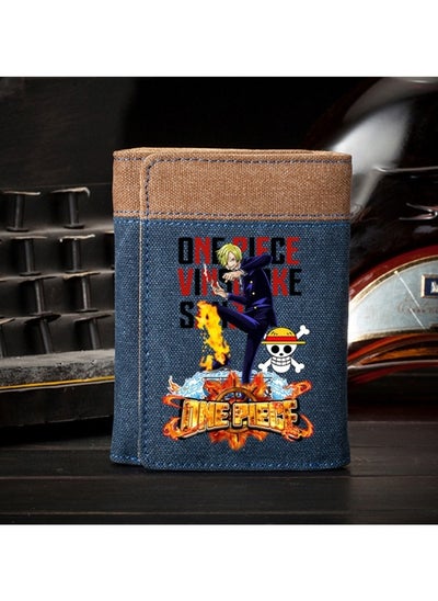 Buy New ONE PIECE Canvas Vertical Wallet in UAE