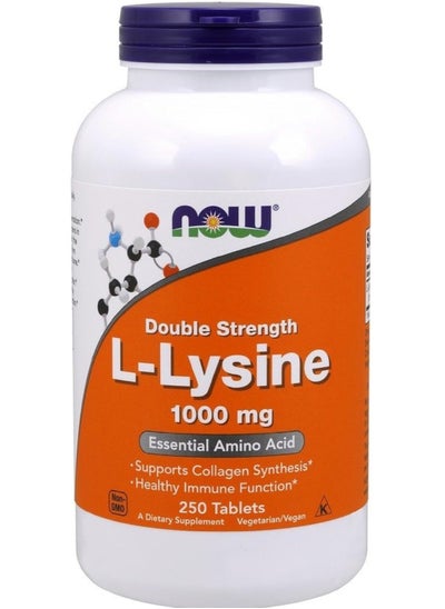 Buy Double Strength L Lysine 1000mg 250 Tab in UAE