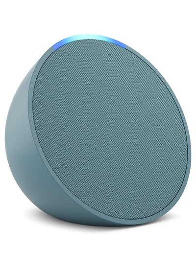 Buy Echo Pop Full sound compact Wi-Fi & Bluetooth smart speaker with Alexa Use your voice to control smart home devices, play music or the Quran, and more (speaks English & Khaleeji) green in UAE