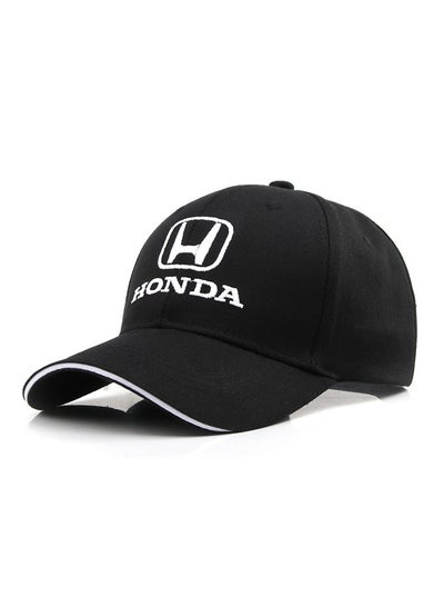 Buy Honda Logo Embroidered Adjustable Baseball Caps for Men and Women Hat Travel Cap Car Racing Motor Hat in UAE