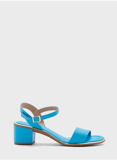 Buy Ankle Strap Mid Heel Sandals in UAE