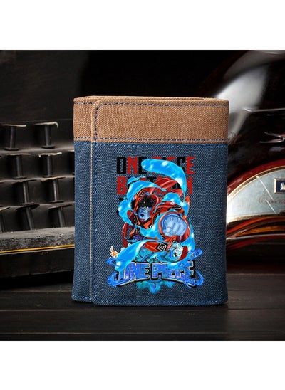 اشتري New ONE PIECE Canvas Vertical Wallet في الامارات