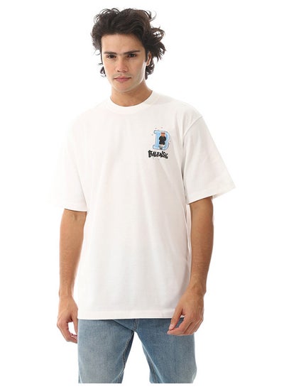 Buy Comfy White Summer T-Shirt in Egypt