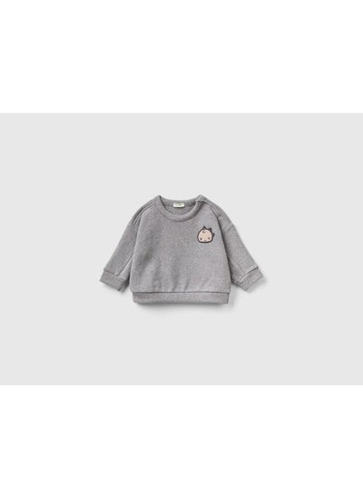 Buy Sweatshirt in recycled cotton blend in UAE