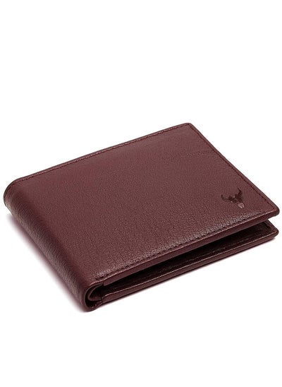 Buy MAROON Men's LEATHER WALLET (NPH013 MRN) in UAE