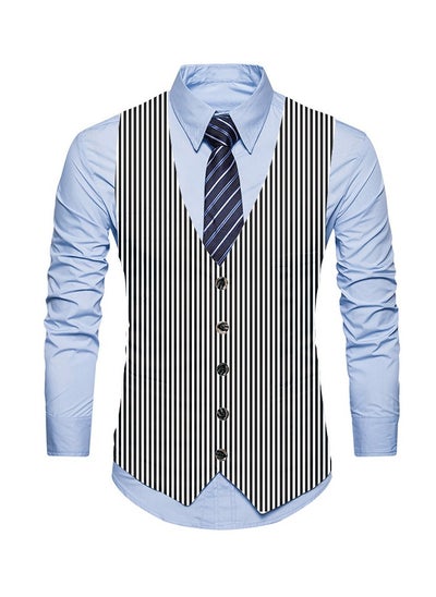 Buy New Fashionable Personalized Printed Men's Suit Vest in UAE