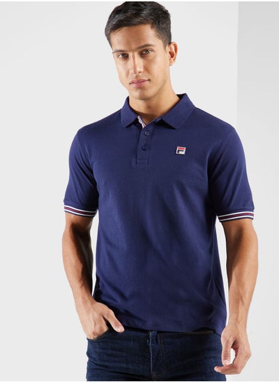 Buy Omari Logo Polo T-Shirt in UAE