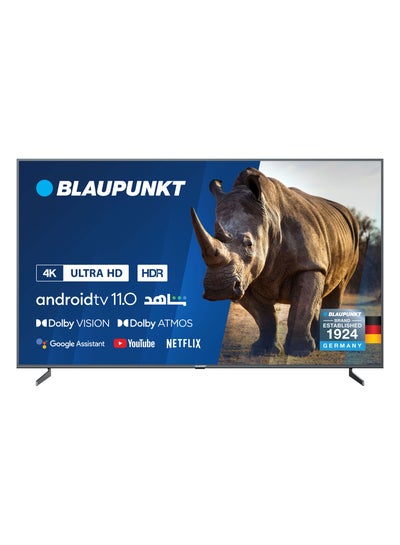 Buy Blaupunkt 85UBC8000D - 85" 4K-UHD Android Smart TV with Dolby Vision and Dolby Atmos in UAE