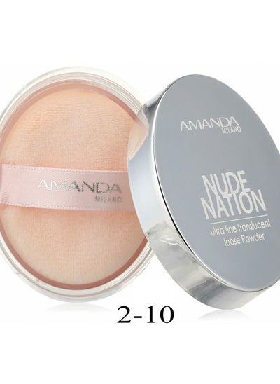 Buy Amanda Milano Nude Look Loose Powder Number 2 - 10 Gm in Egypt