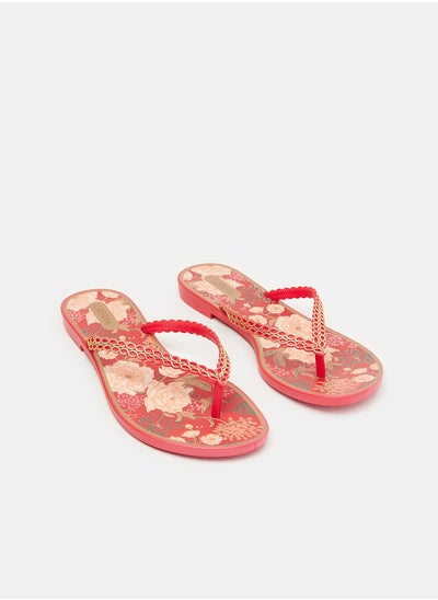 اشتري GRENDHA ORIENTAL THONG SLIPPER/  RED في مصر