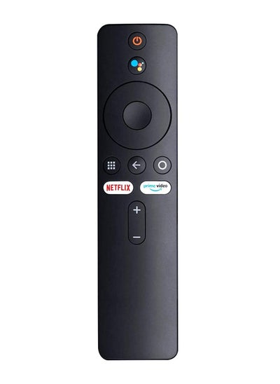 Buy Remote Control for MI Box Voice Command Bluetooth Remote Compatible with MI Android Smart TV 4k Ultra HD Mi Stick with Netflix and Prime Buttons in UAE