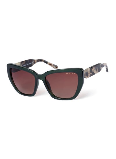 Buy RDS-6501 Women Cat-Eye Polarized Sunglasses Black 57 mm in UAE