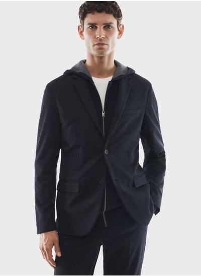 Buy Essential Slim Fit Blazer in Saudi Arabia