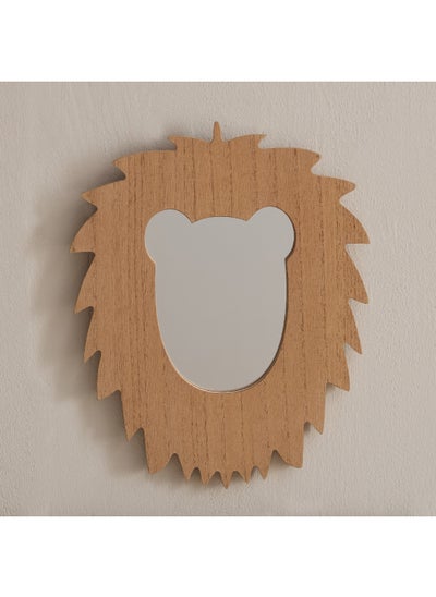 Buy Forresta Lion Wall Mirror 34.5 x 2 x 28 cm in UAE