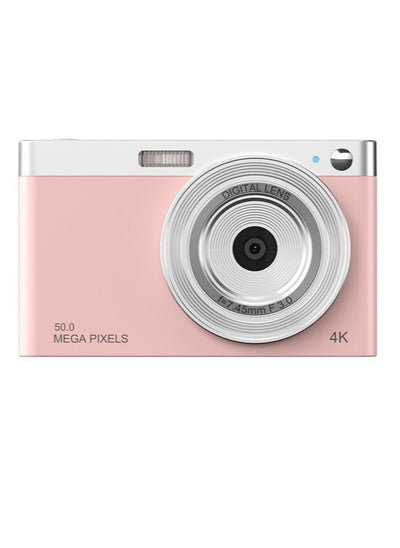 Buy Compact 4K Digital Camera Video Camcorder 50MP 2.88Inch IPS Screen Auto Focus 16X Zoom Anti-shake Face Detact Smile Capture Built-in Flash with 32G Memory Card in Saudi Arabia