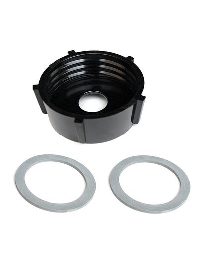 اشتري Blender Jar Base + 2Pcs Rubber O-Ring Gaskets Replacement for Oster Blender 4902-003 في الامارات