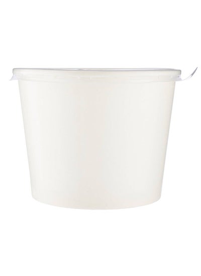 Buy Hotpack | Paper Soup Bowl 250Ml - 5 Pieces in UAE