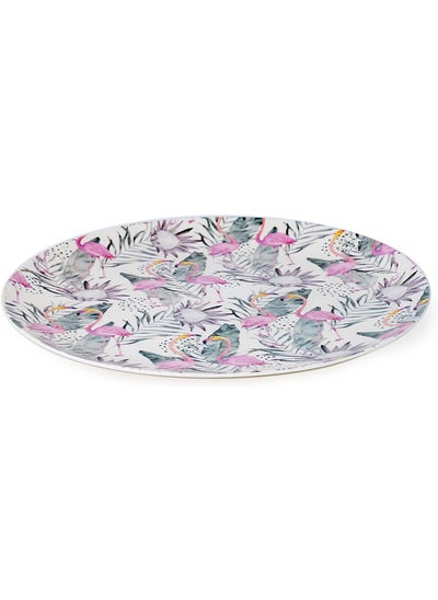 اشتري Cuisine Art - FLORENCE Tableware - Eco-Friendly Bamboo Fibre Dinnerware Plate - 25cm في الامارات