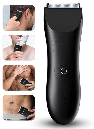 Buy Electric Body Hair Trimmer Waterproof Wet Dry Cordless Body Groomer Ball Back Shavers Fast Charging Replaceable Ceramic Blade Pubic Hair Trimmer Body Groomer Kit for Full Body Grooming in UAE