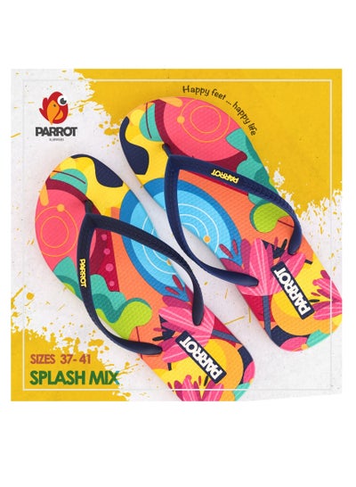 Buy Parrot flipflop for women Splash Mix in Egypt