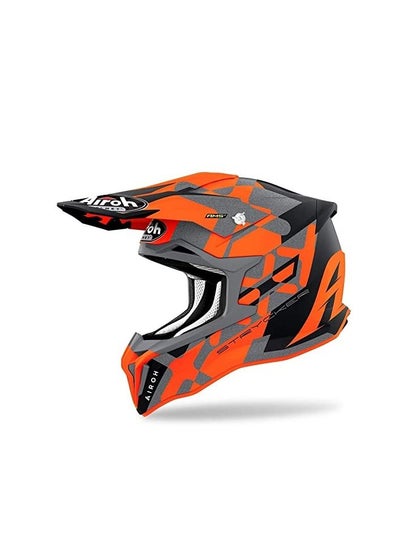 اشتري Airoh Helmet Striker Xxx Orange Matt S في الامارات