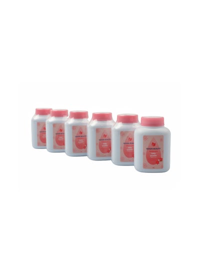 Buy Mini samples of baby powder pink, 25 grams, consisting of 6 pieces in Saudi Arabia