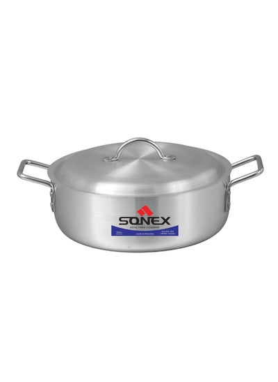 Buy Sonex Fish Pot, Kitchen Cookware, Even Heat Distribution, Durable Fish Pot, Versatile Pot, Cookware, High Quality Metal Finish, Durable Long Lasting Construction, Metal Finish in UAE