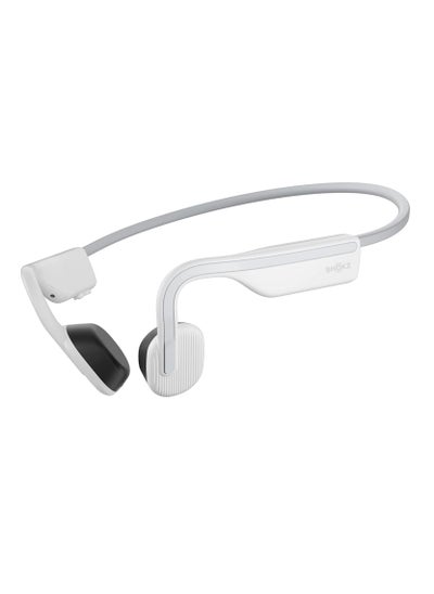 اشتري Shokz OpenMove Bluetooth Wireless Headphones with Mic, Bone Conduction Wireless Headset (White) في الامارات