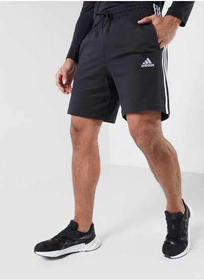 Buy 3 Stripe Single Jersey Shorts in UAE