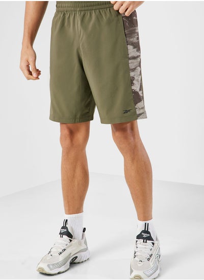 اشتري Train Camo Woven Shorts في الامارات