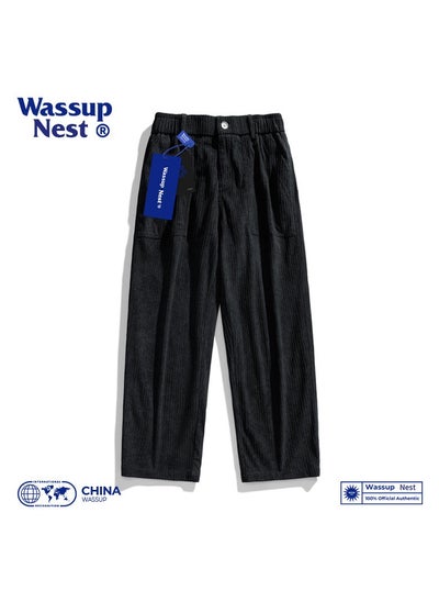 اشتري New WASSUP NEST Fashion Straight Casual Pants في السعودية