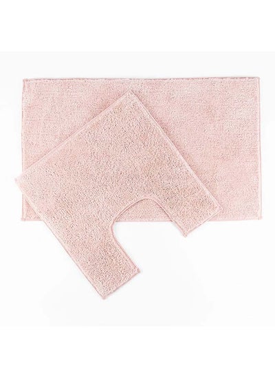 Buy Essential Bath Mat, Blush in UAE