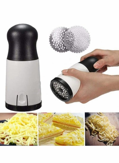 Buy Stainless Steel Cheese Slicer with 2 Sharp Blades, Kitchen Tool Good Helper for Grate Cheese, Butter, Vegetables, Bread Grater, in UAE