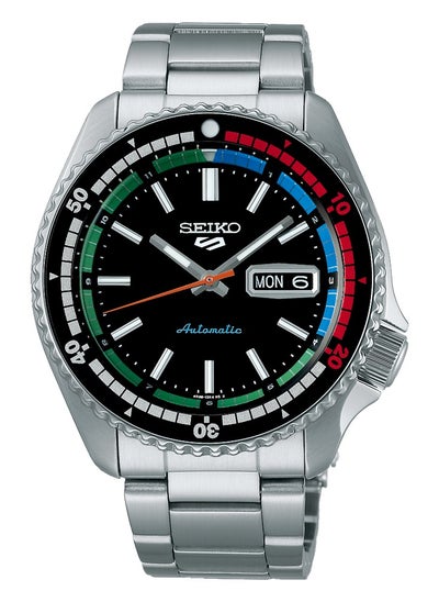 اشتري SEIKO New 5 Sports Automatic Black Dial Men's Watch - SRPK13K1 في الامارات