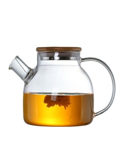 Buy Heat Resistant Glass Teapot Set in UAE