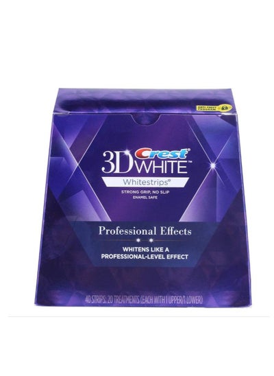 اشتري 20-Piece 3D Teeth Whitening Kit - Professional Effects في الامارات