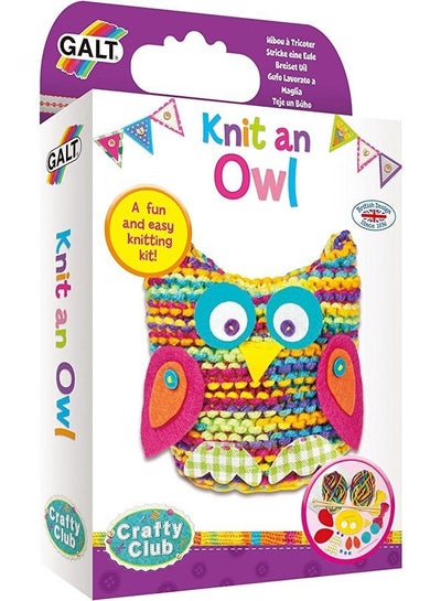 اشتري Galt KNIT AN OWL Kids Art Craft Toy BNIP في مصر