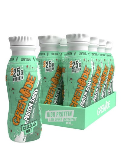 Buy High Protein Shake - Chocolate Mint - (Pack of 8) in Saudi Arabia