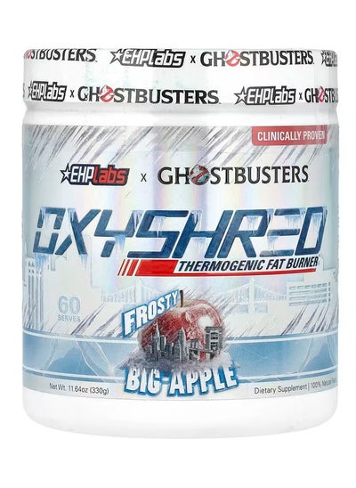 Buy Oxyshred Thermogenic Fat Burner Frosty Big Apple 60 Servings 330g in UAE