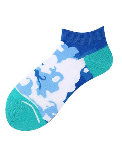 Buy Unisex Absorb Sweat and Deodorize Socks 3 Pairs High Quality Socks One Size Fits All in UAE