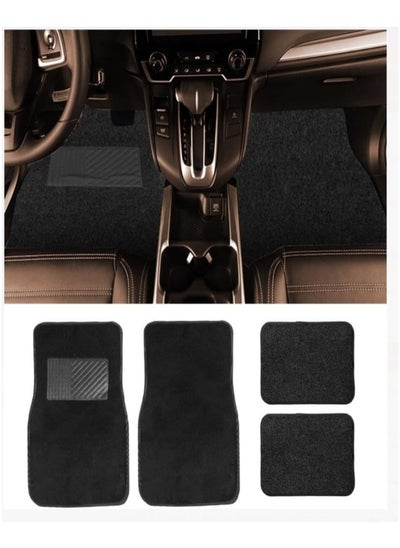 Buy Universal car mat set of 4 pieces in Saudi Arabia