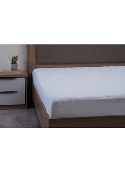 اشتري Mf Waterproof Mattress Protector 90X200+33Cm White في الامارات