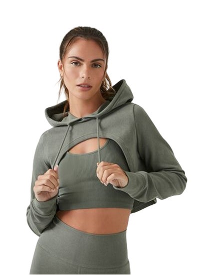 اشتري Active Seamless Super Cropped Hoodie في مصر