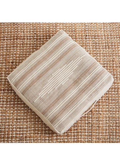 اشتري Kente Natural Floor Cushion 50 x 10 x 50 cm في السعودية