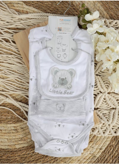 Buy Newborn baby set 6 pieces of clothing suitable for newborns in Saudi Arabia