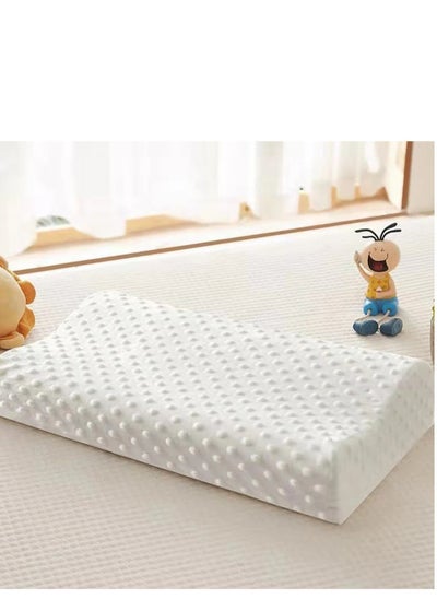 Buy Memory Foam Pillow Microfiber White in Saudi Arabia