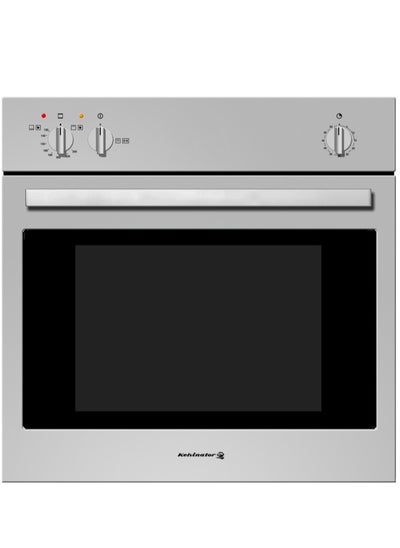 Buy Kelvinator Built-in Gas Oven, 60cm, 61L, Gas Grill, Safety, Steel, - KRBO-GGSMLT-1661/X in Saudi Arabia